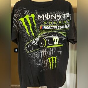 2017 checkered flag Monster energy NASCAR shirt